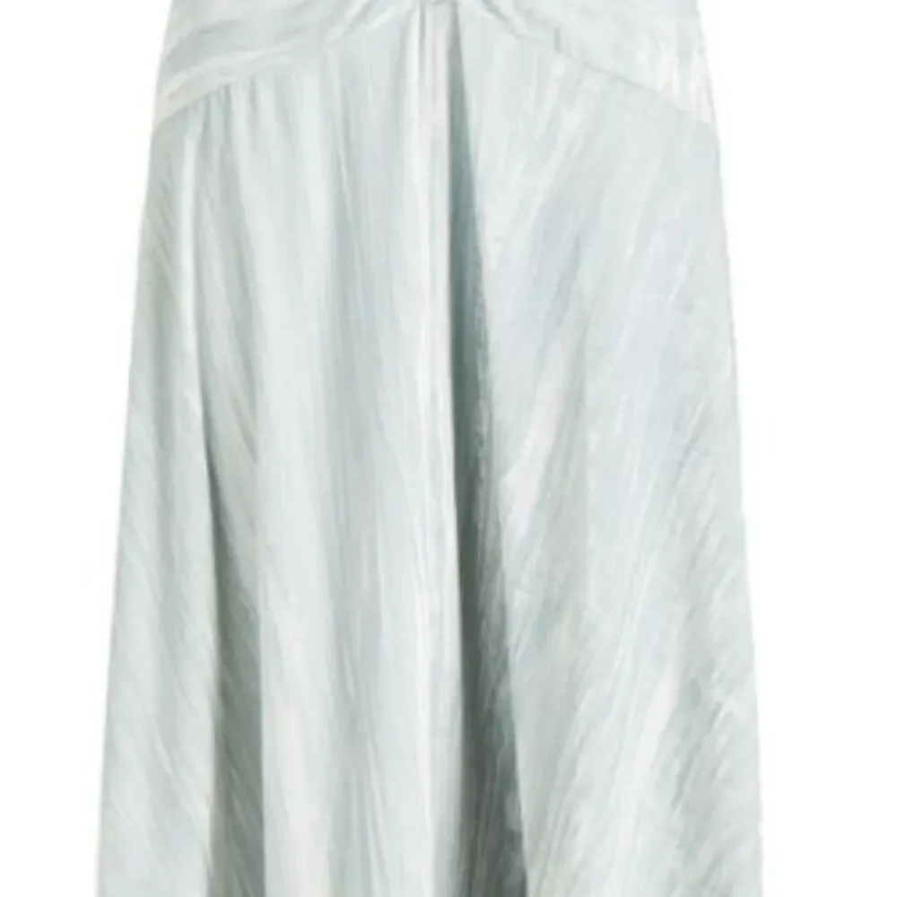 Vince Skirt Crushed velvet Ruched sage green size 8